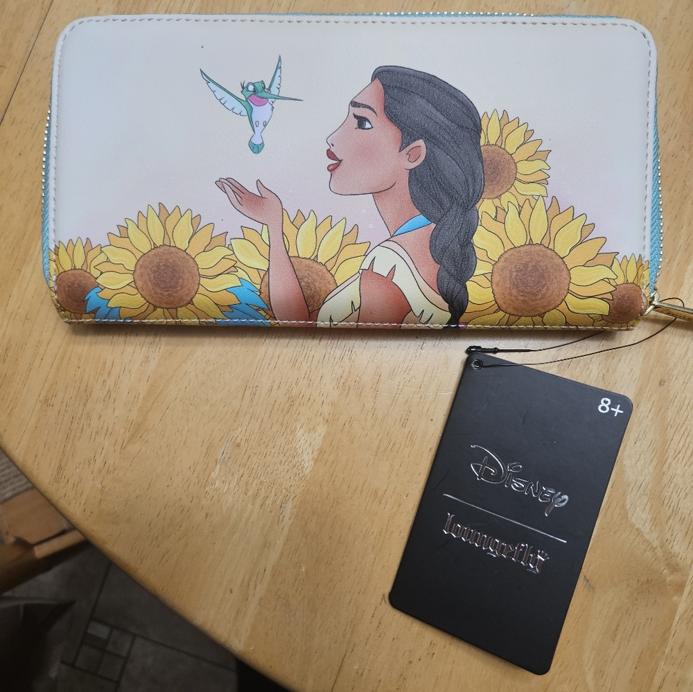 Disney Loungfly Pocahontas Wallet